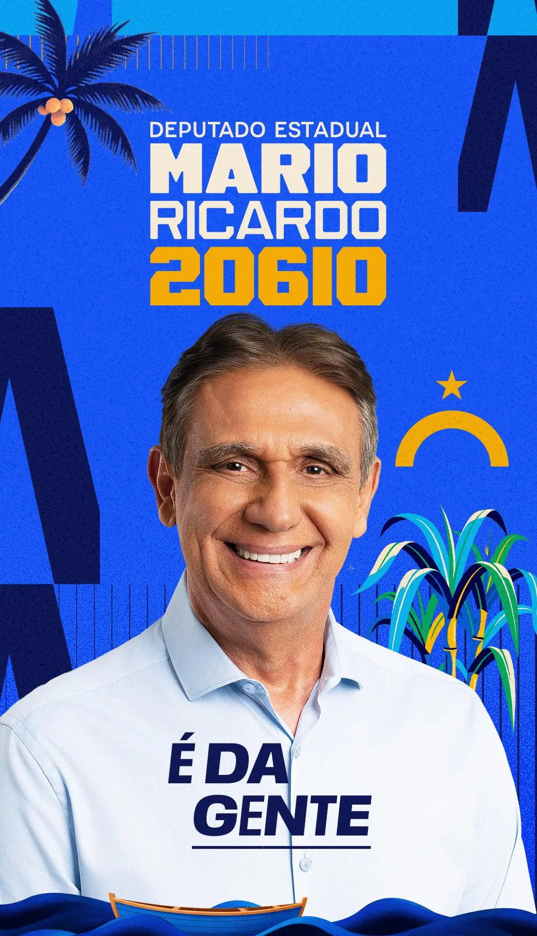 Mario Ricardo, candidato a Deputado Estadual